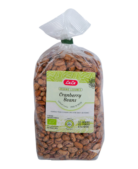 LuLu Organic Cranberry Beans 500 g
