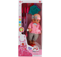 Fabiola Doll with Stroller Set, WZB108-12