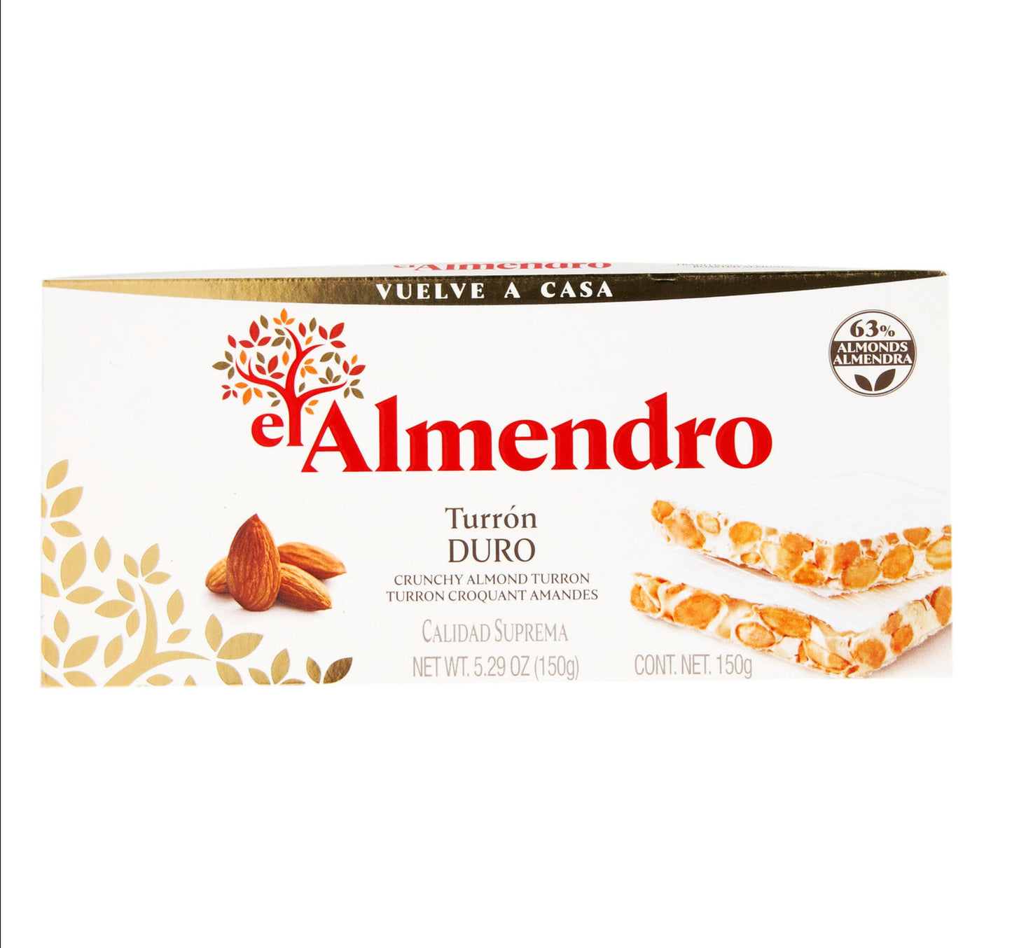 El Almendro Crunchy Almond Turron 150 g