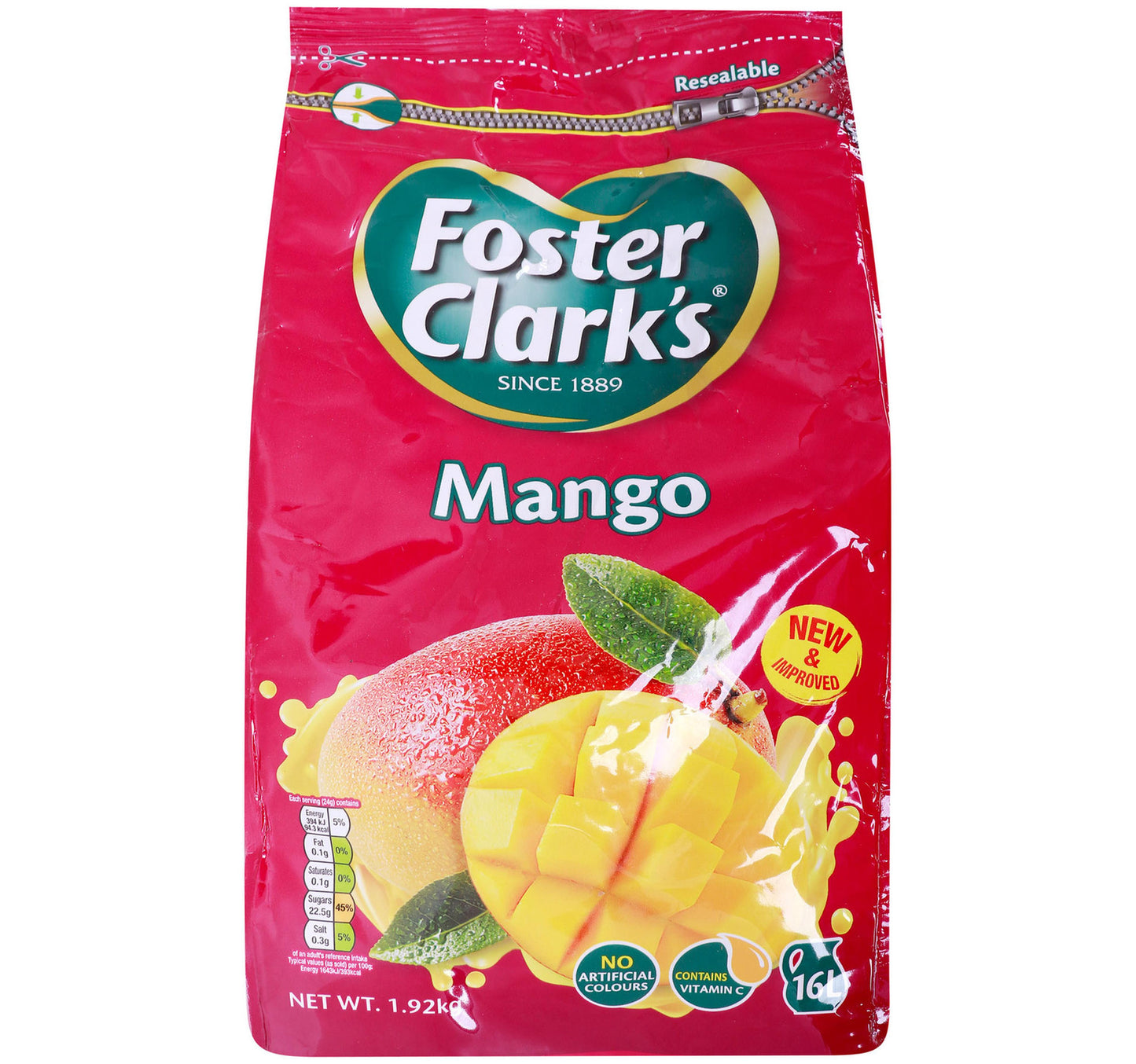 Foster Clark's Mango Instant Drink 1.92 kg Lulu Hypermarket