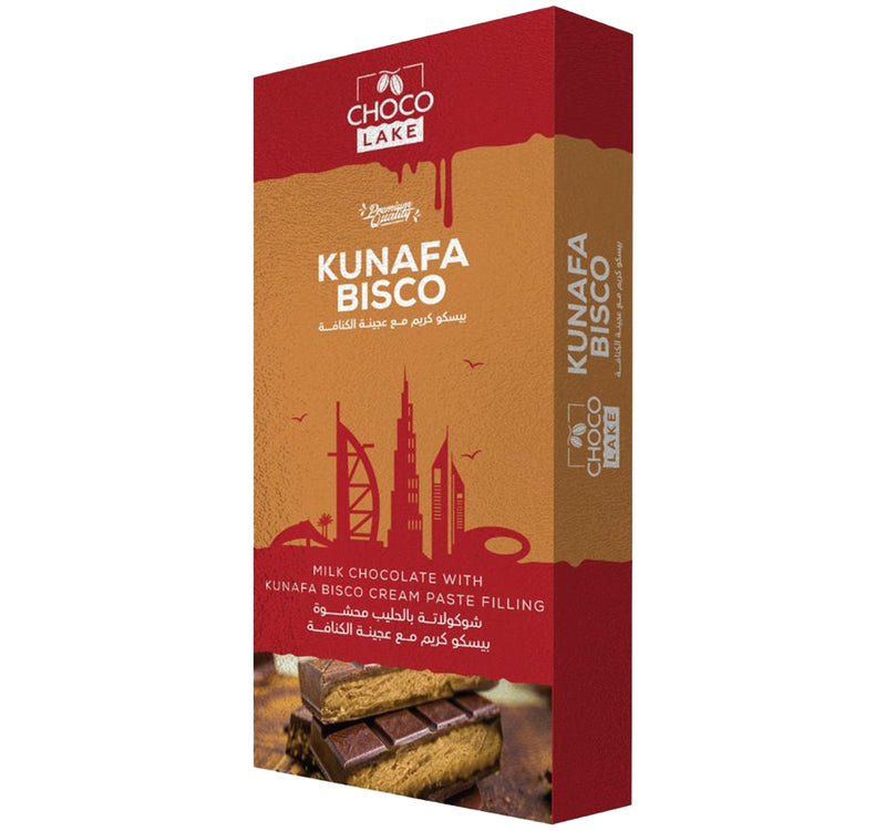 Choco Lake Kunafa Bisco Milk Chocolate 190 g
