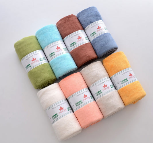 Homewell Bath Towel Microfiber 70x140cm Assorted Per pc