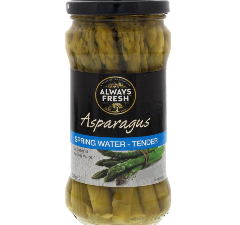 Always Fresh Asparagus Spring Water Tender 340 g Lulu Hypermarket