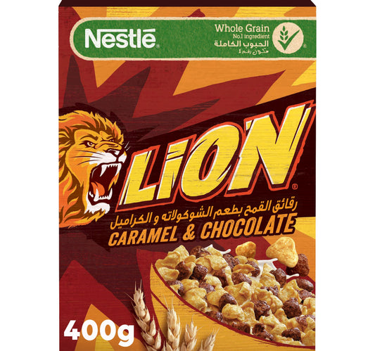 Nestle Lion Caramel Breakfast Cereal 400 g Lulu Hypermarket