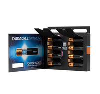 Duracell Optimum Type AA Alkaline Batteries, pack of 8