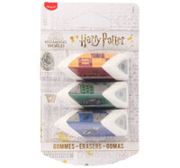 Maped Harry Potter Pyramid Eraser 3pcs