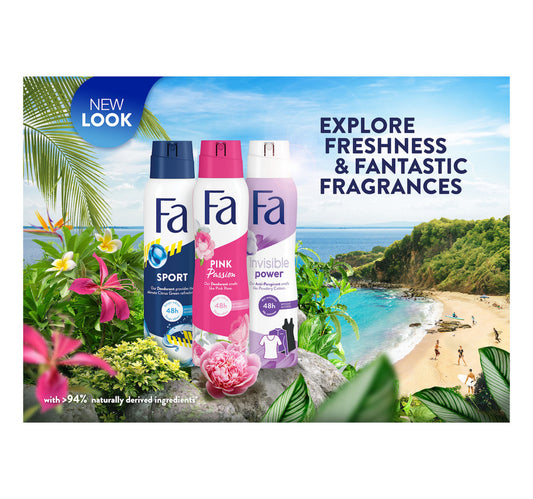 Fa Aqua Deodorant Spray 200 ml