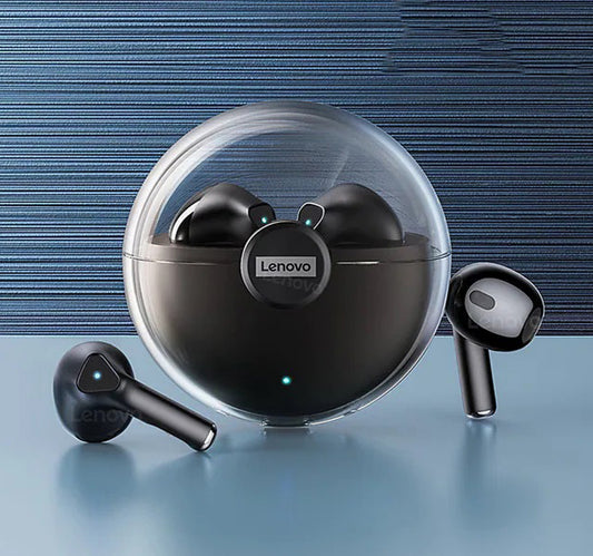 Lenovo LP80 True Wireless Headphones TWS Earbuds Bluetooth5.0 Ergonomic Design Black