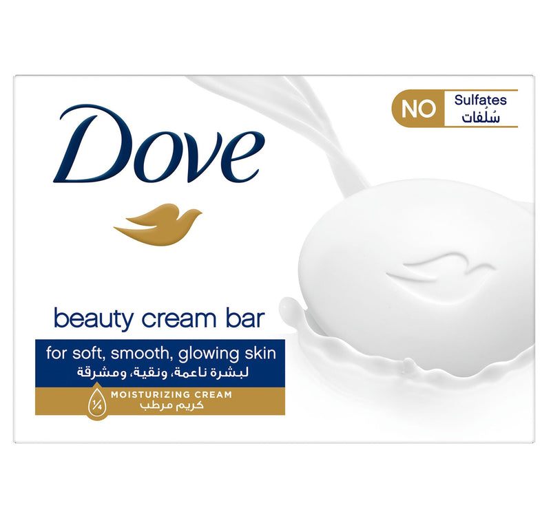 Dove Beauty Cream Bar Soap Value Pack 4 x 125 g