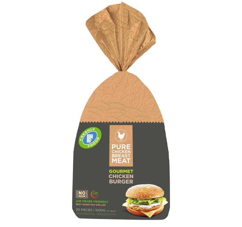 Freshly Foods Gourmet Chicken Burger 1 kg