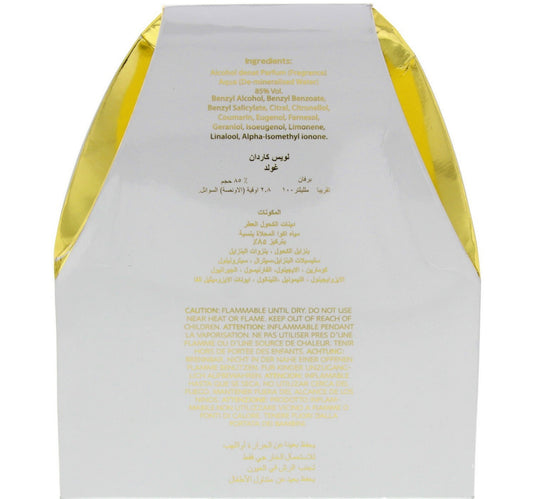 Louis Cardin Gold Eau De Parfum For Women 100 ml
