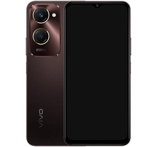 Vivo Y28s 5G Dual SIM Smartphone, 6 GB RAM, 128 GB Storage, Mocha Brown Lulu Hypermarket