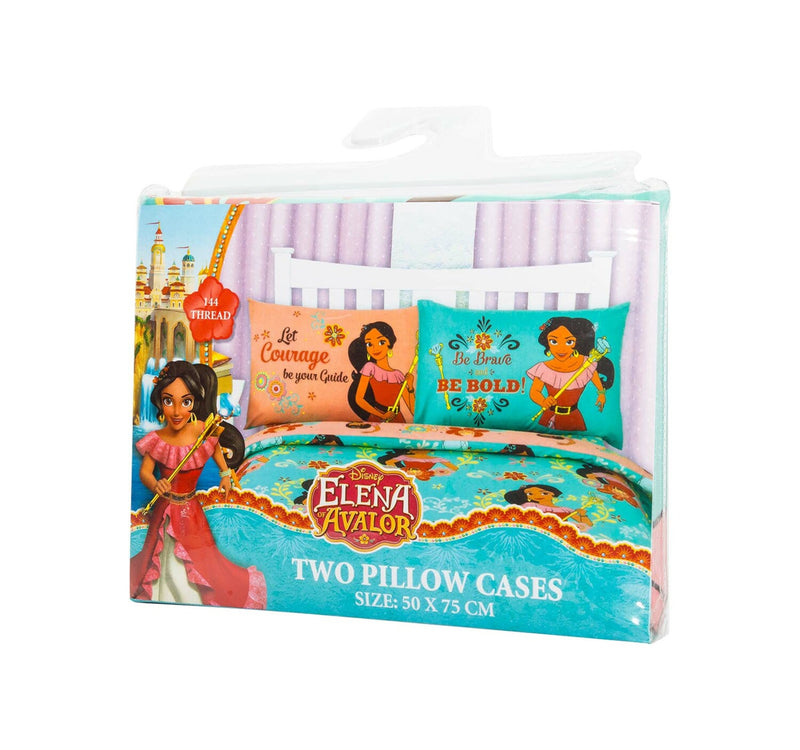 Disney Princess Elena Avalor Pillow Case 2pcs Set 50x75cm DD-2-EOA